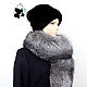 Order Fur detachable collar boa Fox fur.TC-304. Mishan (mishan). Livemaster. . Collars Фото №3