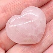 Фен-шуй и эзотерика handmade. Livemaster - original item Rose quartz heart. Handmade.
