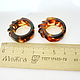 Ring made of amber 'Plasma' R-155. Rings. Amber shop (vazeikin). My Livemaster. Фото №6