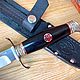 Нож "Морпех". Ножи. Мастерская Русич - Подарки для мужчин! (bestklinok52) (bestklinok52). Интернет-магазин Ярмарка Мастеров.  Фото №2