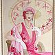 : "Портрет незнакомки в розовом". Картины. Ольга Долбилова (skumpia660). Интернет-магазин Ярмарка Мастеров.  Фото №2