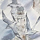 'The Heart of the Wise Lighthouse' watercolor painting (landscape, sea). Pictures. Nadezda Perova. Online shopping on My Livemaster.  Фото №2