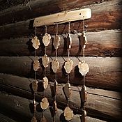 Дача и сад handmade. Livemaster - original item A pendant in a juniper bath instead of a panel. Handmade.