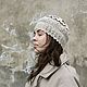 Кружевной берет ,,Костромичка". Береты. ЕЛЕНА ВАУЛИНА. Ярмарка Мастеров.  Фото №10