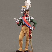 Куклы и игрушки handmade. Livemaster - original item Tin soldier 54mm. Napoleonic wars.EK Castings. Murat.1810. Handmade.