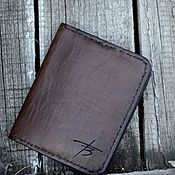 Сумки и аксессуары handmade. Livemaster - original item Mini wallet leather cardholder. Handmade.