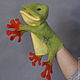 Tropical frog. Glove puppet. Bi-BA-Bo. Puppet show. Taya Kart. My Livemaster. Фото №5