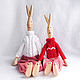 Order A family of unique bunnies (a large gift set). handsewingtoys. Livemaster. . Tilda Toys Фото №3