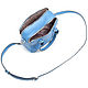 Order Women's leather bag 'Lolita' (blue). Russian leather Guild. Livemaster. . Classic Bag Фото №3