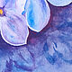  ' Lilac branch' watercolor drawing. Pictures. flamemilady. Online shopping on My Livemaster.  Фото №2