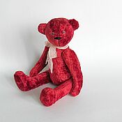 Куклы и игрушки handmade. Livemaster - original item Teddy Bear red. Handmade.