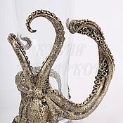 Сувениры и подарки handmade. Livemaster - original item Octopus beer glass». Handmade.