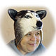 Order Dog Bath hat made of wool . Dolls Elena Mukhina. Livemaster. . Bath accessories Фото №3