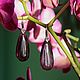 Заказать Черничный лед - серьги аметист  крупные камни серебро. Roxana Jewelry for you. Ярмарка Мастеров. . Серьги классические Фото №3