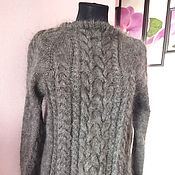 Одежда handmade. Livemaster - original item Down sweater jumper pullover Natural 100% goat down. Handmade.