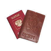 Сумки и аксессуары handmade. Livemaster - original item Passport cover: Passport covers are light brown leather. Handmade.
