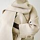 Пальтовый кашемир с альпакой MaxMara молочный. Ткани. You.ra tkani. Ярмарка Мастеров.  Фото №7