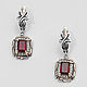 Серьги ССЗ 042. Серьги классические. Persian (persianjewelry). Интернет-магазин Ярмарка Мастеров.  Фото №2