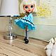  Кукла блайз кастом custom Blythe. Интерьерная кукла. Мастерская подарков Елены Смирновой. Ярмарка Мастеров.  Фото №7