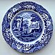  SPODE.Тарелки «Голубая Италия». Англия. Тарелки. Vintage_shop. Интернет-магазин Ярмарка Мастеров.  Фото №2