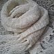 Order Knitted scarf Metelitsa handmade crochet. hand knitting from Galina Akhmedova. Livemaster. . Scarves Фото №3