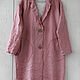 Order Summer linen cardigan coat with open edges. etnoart. Livemaster. . Cardigans Фото №3