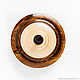 Wooden Sugar bowl Siberian Cedar for honey, salt, spices #K52. Sugar Bowls. ART OF SIBERIA. My Livemaster. Фото №6