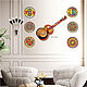 'Fiesta - and the sun rises ' big set on the wall. Panels. Art by Tanya Shest. Online shopping on My Livemaster.  Фото №2