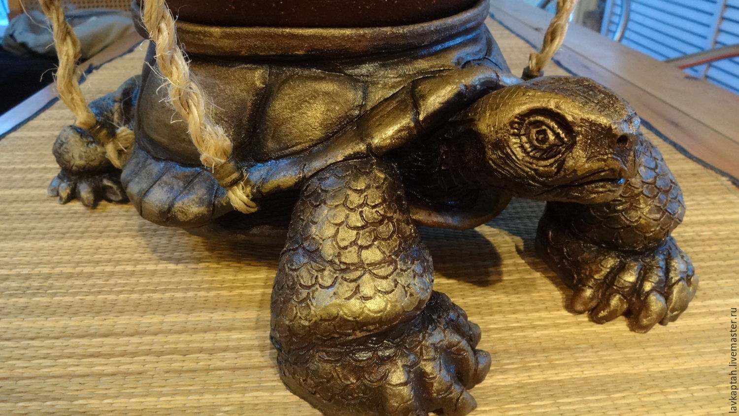 Черепаха (интерьерная композиция)