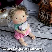 Текстильная кукла Гномочка. Интерьерная текстильная кукла