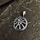 Sign of Veles in the rays. Pendants. veseliy-viking. Online shopping on My Livemaster.  Фото №2