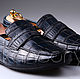 Мокасины из кожи крокодила IMA5013VC. Мокасины. CrocShop товары из экзотической кожи. Интернет-магазин Ярмарка Мастеров.  Фото №2