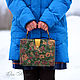 Order Handbag briefcase box suede evening women's Spring. flowersstyle (flowersstyle). Livemaster. . Classic Bag Фото №3