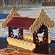 The bird house 'Teremok'. Bird feeders. Wooden toys from grandfather Andrew. Online shopping on My Livemaster.  Фото №2