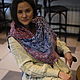 Women's cotton handkerchief in boho style berry. Shawls1. ZanKa. Online shopping on My Livemaster.  Фото №2
