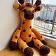 Жираф вязаная игрушка, амигуруми, ручная работа. Мягкие игрушки. Vyazanye-igrushki-5tm. Интернет-магазин Ярмарка Мастеров.  Фото №2