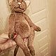 Кот Тедди, 30 см. Тедди Зверята. Elena Nesterova.Teddy. Ярмарка Мастеров.  Фото №5
