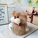 The cat with the mouse. interior toy. Gift, Stuffed Toys, Chaikovsky,  Фото №1