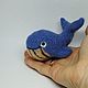 Order felt toy: felt whale. Give warmth. Livemaster. . Felted Toy Фото №3