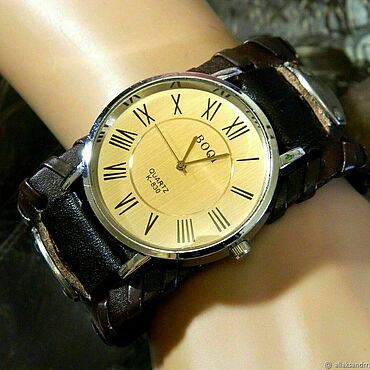 Украшения ручной работы. Ярмарка Мастеров - ручная работа Часы наручные "Retro Clock" кварцевые. Handmade.