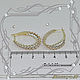 TRINITY earrings 585 gold (yellow, pink, white). VIDEO. Earrings. MaksimJewelryStudio. My Livemaster. Фото №6