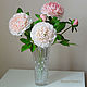 Peony bouquet from polymer clay, Bouquets, Zarechny,  Фото №1