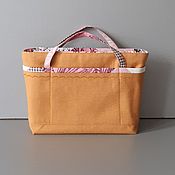 Сумки и аксессуары handmade. Livemaster - original item Dressing cases: cosmetic bag 12 pockets October. Handmade.