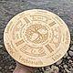 Колесо года (24см). Алтарь. Никита Исаченко (Woodcraftni). Ярмарка Мастеров.  Фото №4