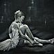 Ballerina-Oil painting-Original art paintings to order, Pictures, Athens,  Фото №1