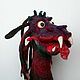 Glove Toy Dragon, Monster Glove Doll. Puppet show. AnzhWoolToy (AnzhelikaK). My Livemaster. Фото №6