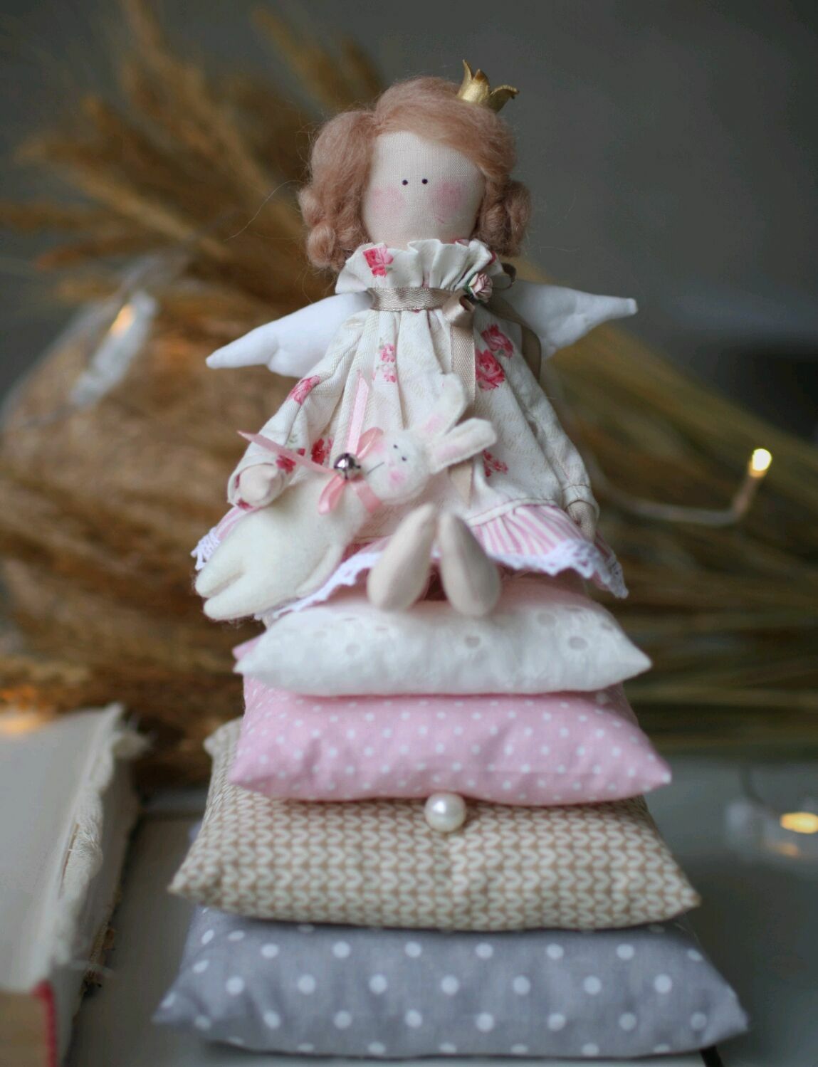 Принцесса на горошине тильда ангел, Куклы Тильда, Москва,  Фото №1
