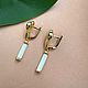 Серьги с перламутром. Серьги классические. Katerina Moroz accessories for you (katerinamoroz). Ярмарка Мастеров.  Фото №4