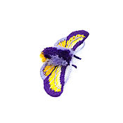 Украшения handmade. Livemaster - original item Iris moth brooch. Handmade.