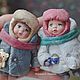 Любитель сгущенки )) игрушка из ваты, Народная кукла, Ижевск,  Фото №1